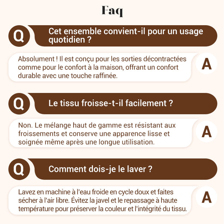 ✨ Ensemble survêtement 2 pièces pour femme — Le confort chic pour toutes les occasions ! 💃【Livraison gratuite】