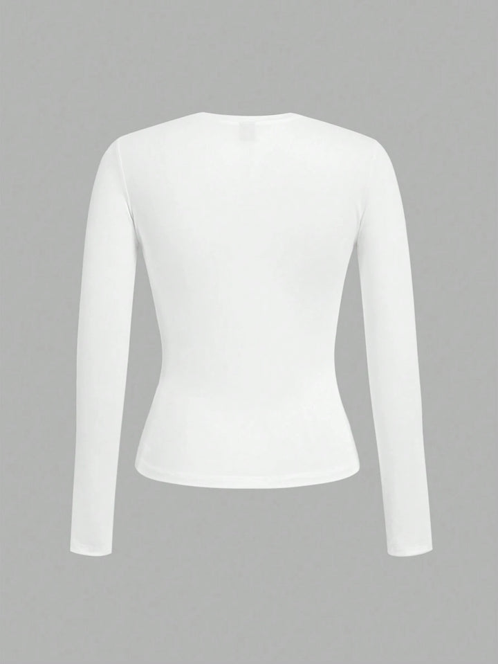 Ensemble de 3 T-shirts Casual à Manches Longues