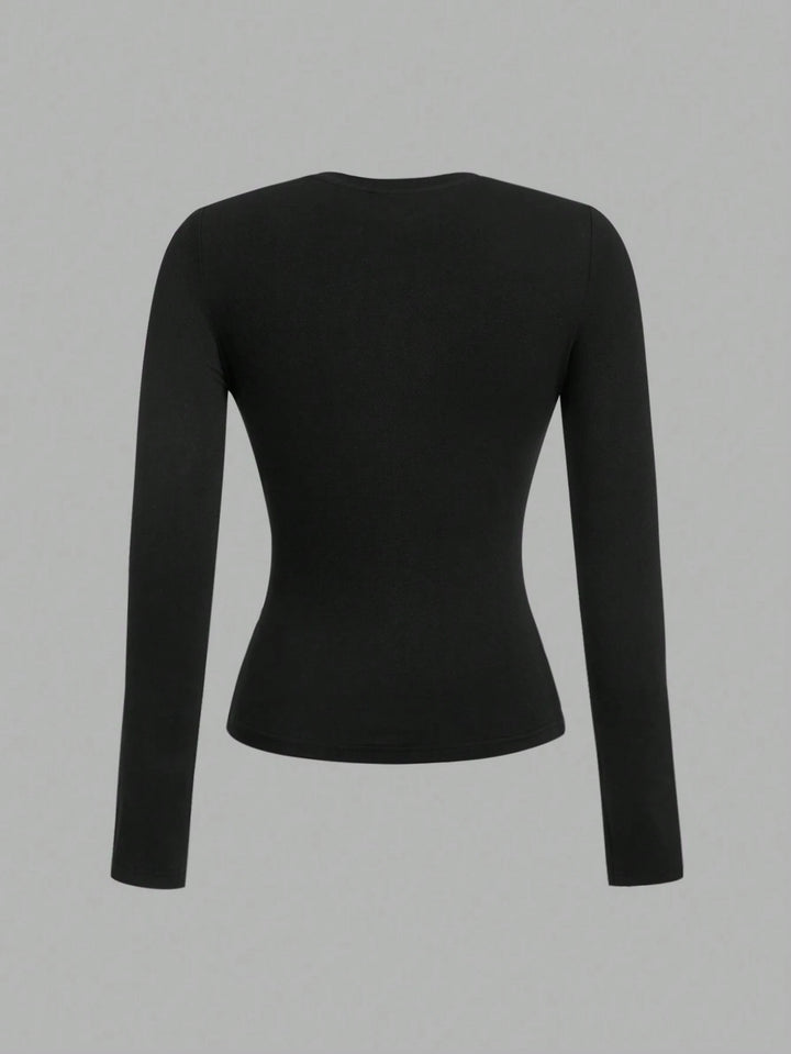 Ensemble de 3 T-shirts Casual à Manches Longues