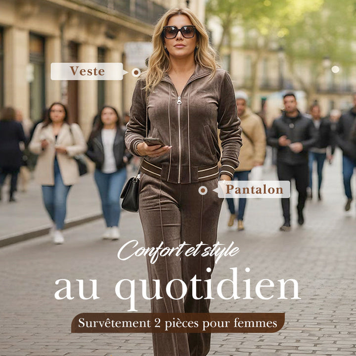 ✨ Ensemble survêtement 2 pièces pour femme — Le confort chic pour toutes les occasions ! 💃【Livraison gratuite】