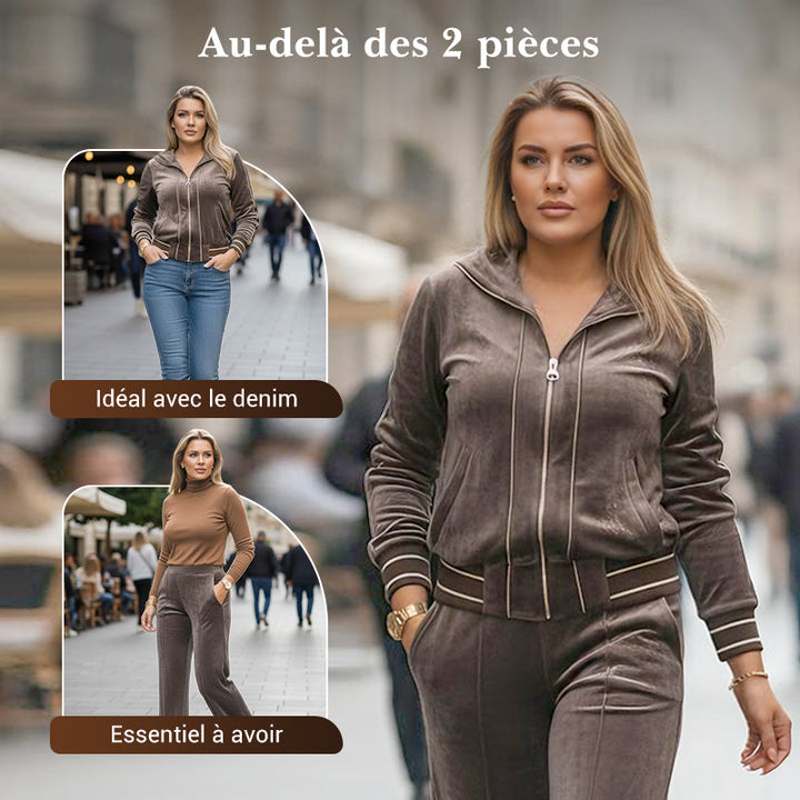 ✨ Ensemble survêtement 2 pièces pour femme — Le confort chic pour toutes les occasions ! 💃【Livraison gratuite】