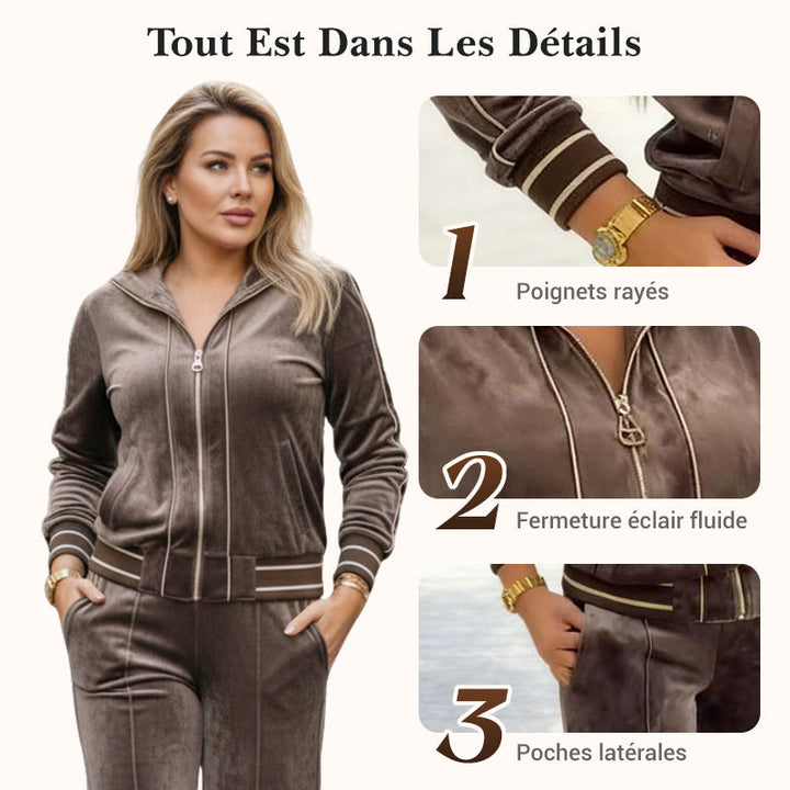 ✨ Ensemble survêtement 2 pièces pour femme — Le confort chic pour toutes les occasions ! 💃【Livraison gratuite】