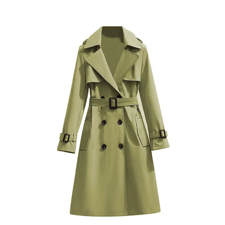 Trench-coat Femme Style Coréen – Élégant & Casual Mi-long Saison 2025/2026