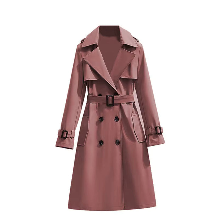 Trench-coat Femme Style Coréen – Élégant & Casual Mi-long Saison 2025/2026