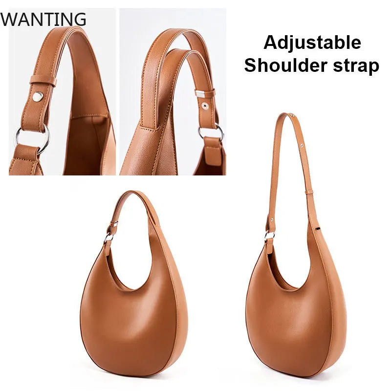 Sac à Main Femme en Cuir Véritable – Tote Bag Luxe Grande Capacité