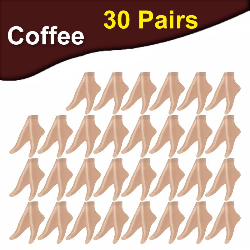 Chaussettes transparentes