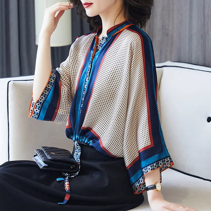 Blouse à manches 3/4