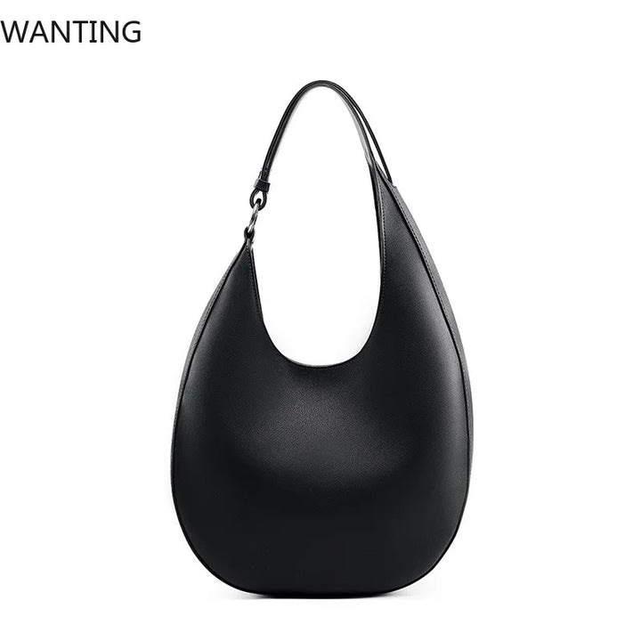 Sac à Main Femme en Cuir Véritable – Tote Bag Luxe Grande Capacité