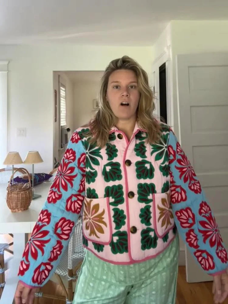 Manteau d'automne coloré