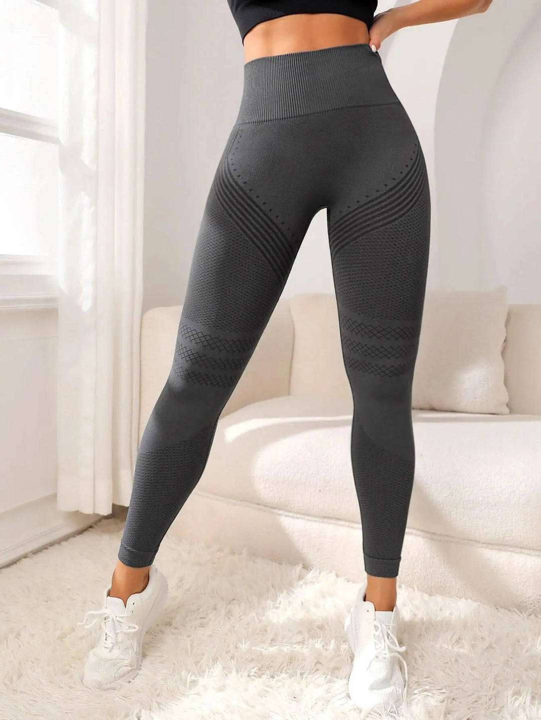 Leggings de sport gainants taille haute