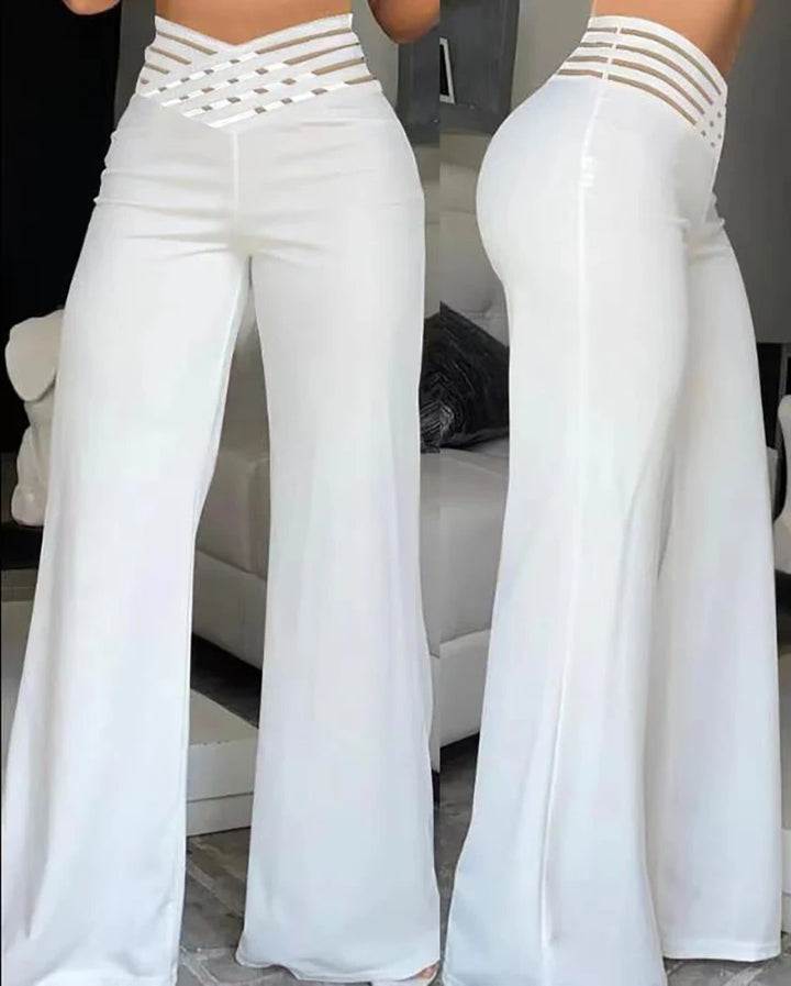 Pantalon taille haute