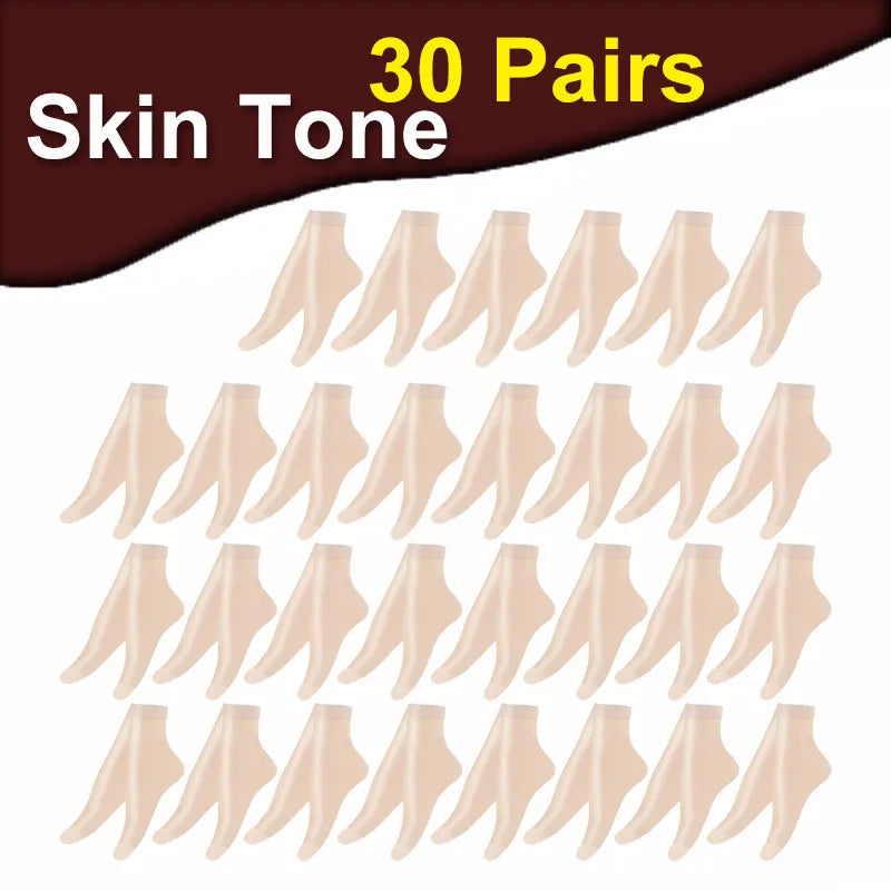 Chaussettes transparentes