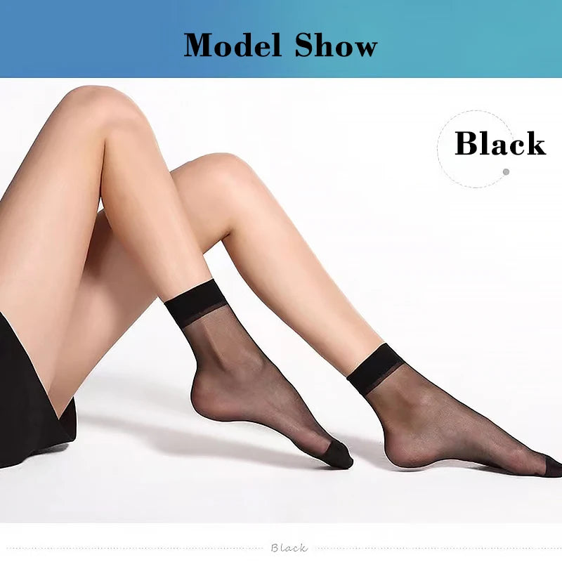 Chaussettes transparentes