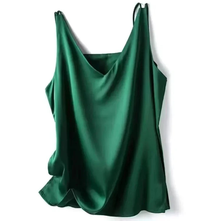 Blouse Élégante en Satin de Soie
