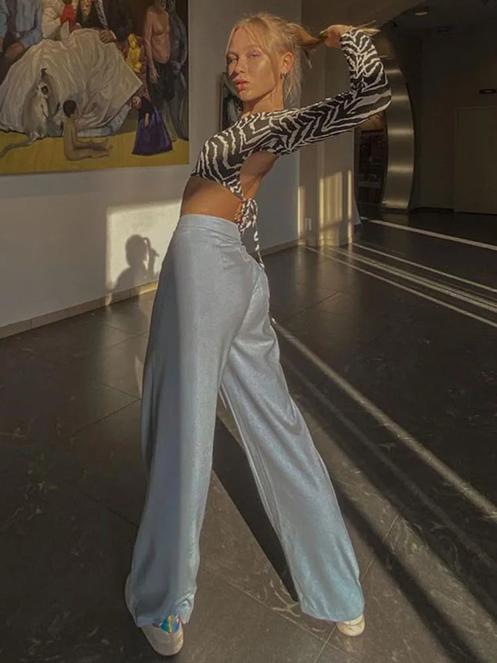 T-shirt à manches longues  col rond