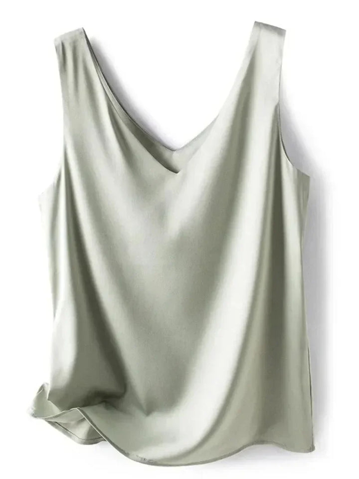 Blouse Élégante en Satin de Soie