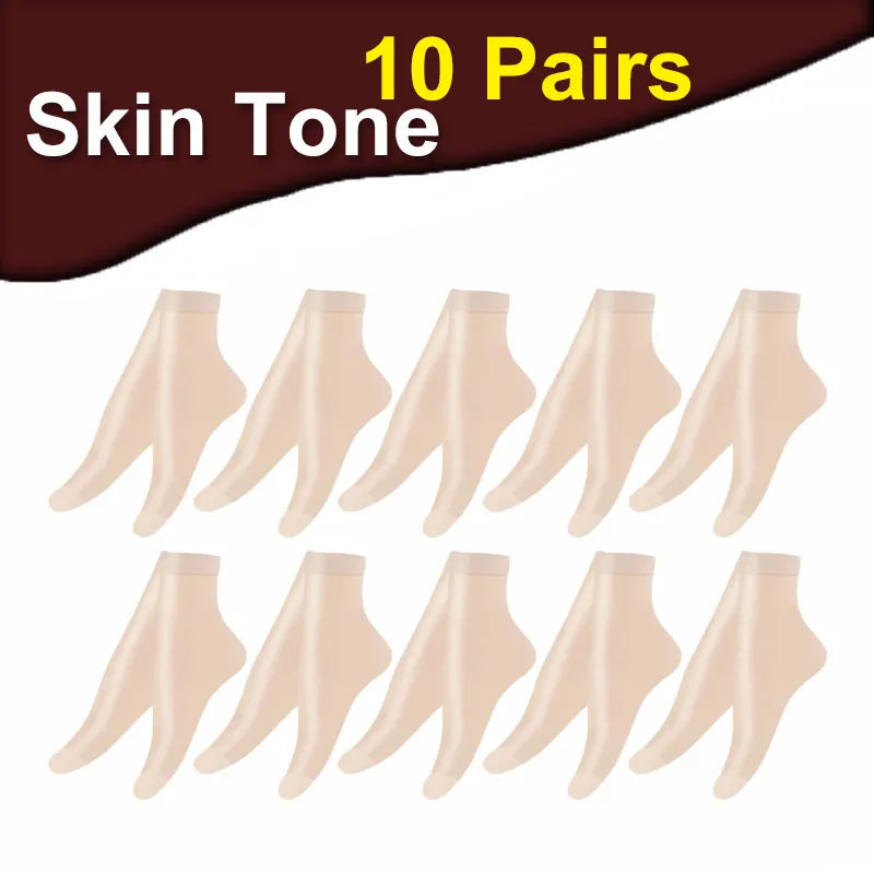 Chaussettes transparentes