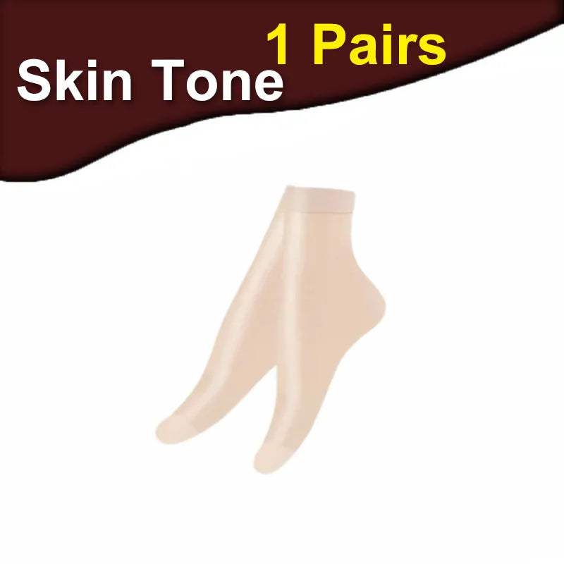 Chaussettes transparentes