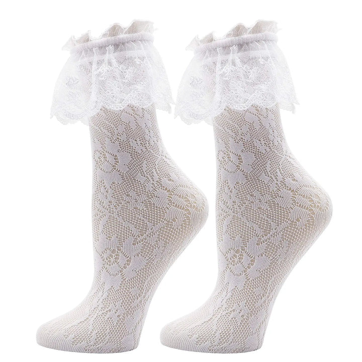 Chaussettes gothiques lolita