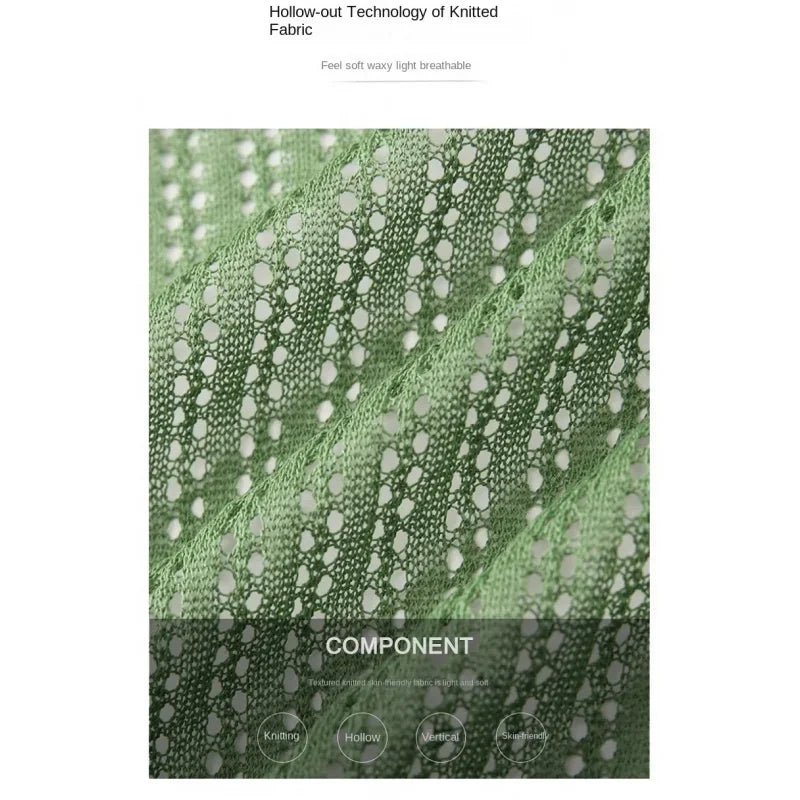 Gilet pare-soleil en tricot de soie