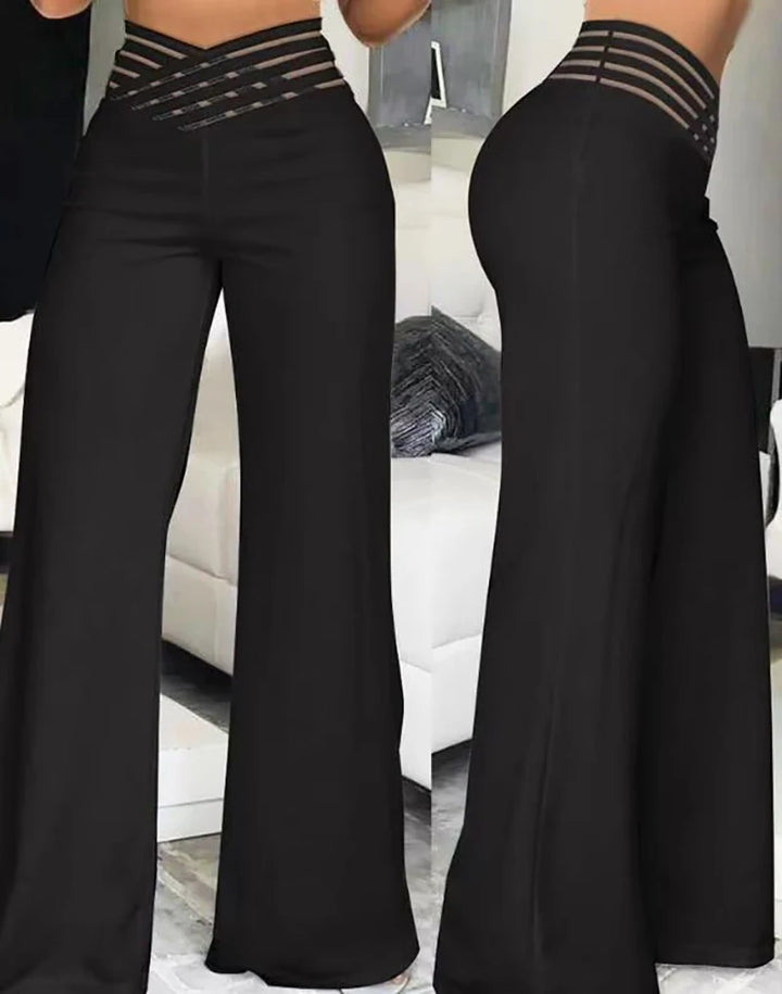 Pantalon taille haute