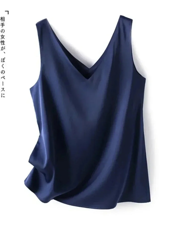 Blouse Élégante en Satin de Soie