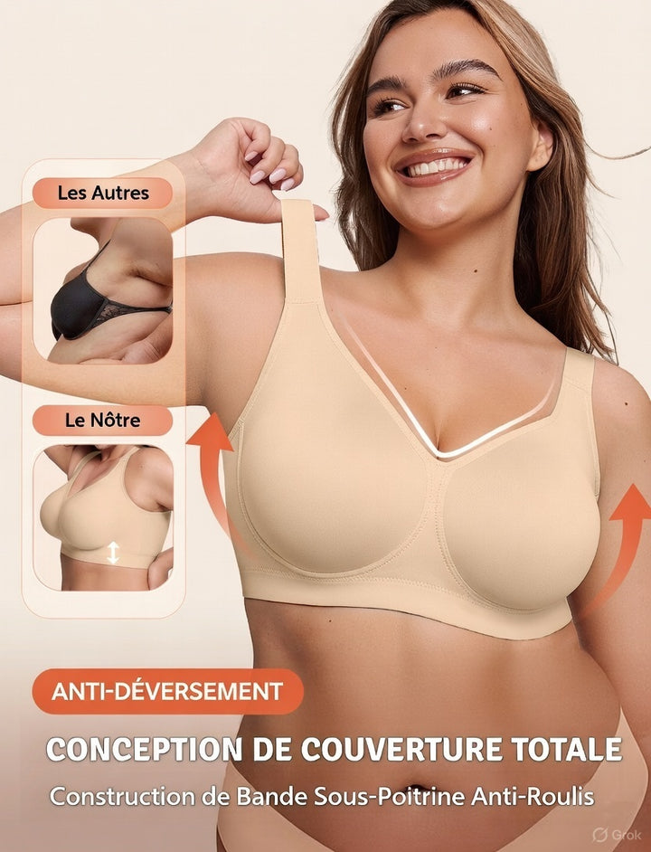 Soutien-Gorge Push-Up Sans Couture – Confort Invisible